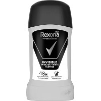 Дезодорант-антиперспірант Rexona Невидимий на чорному і білому стик, 50 мл